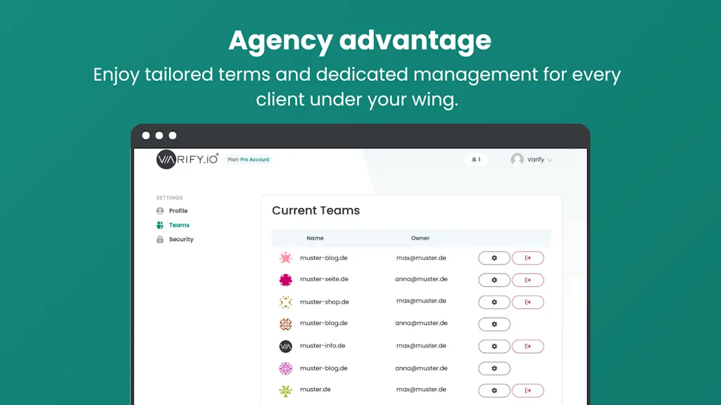 Varify.io screenshot 7 of 7