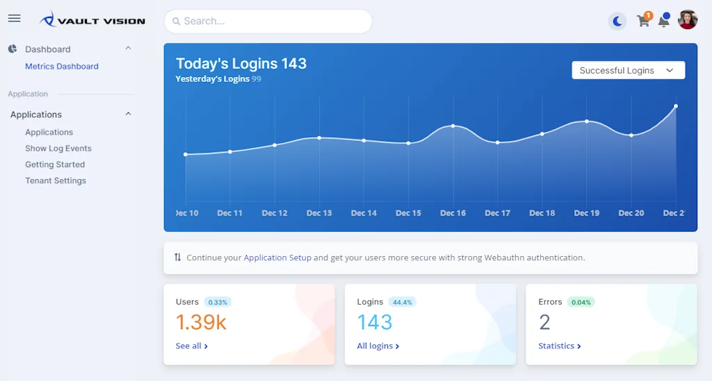 Vault Vision screenshot 2 of 3