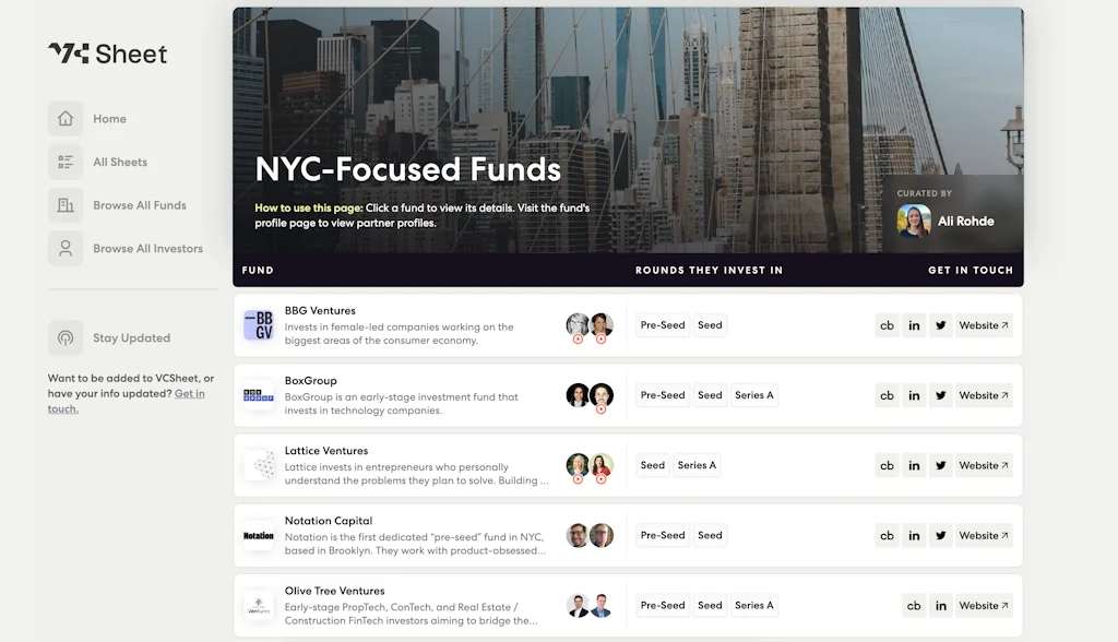VC Sheet screenshot 2 of 7