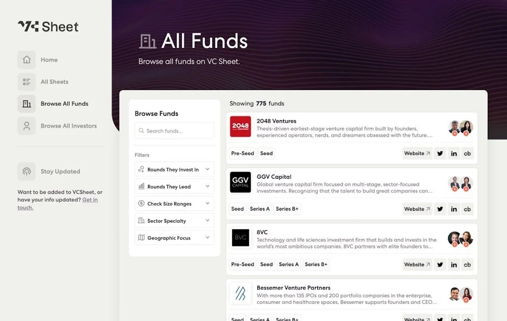 VC Sheet screenshot 5 of 7