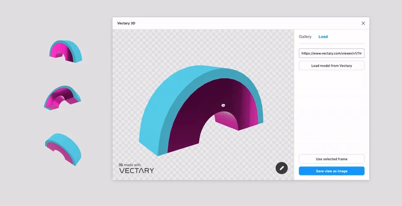 Vectary for Figma screenshot 4 of 6