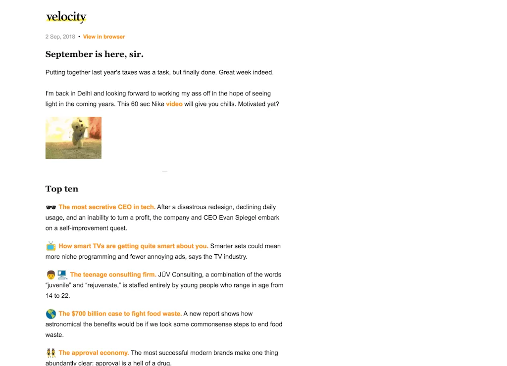 Velocity screenshot 4 of 5