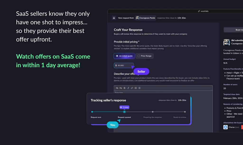 Vendr Bids screenshot 3 of 5