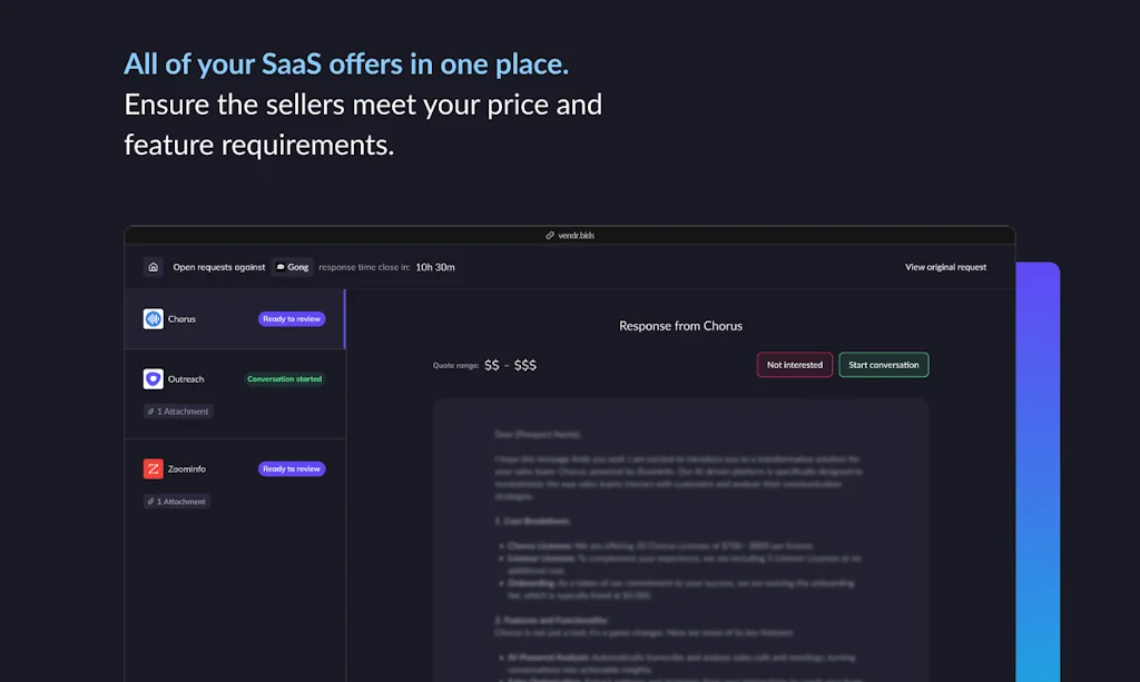 Vendr Bids screenshot 4 of 5