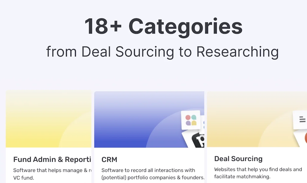 Venture Capital Tool Stack screenshot 3 of 6