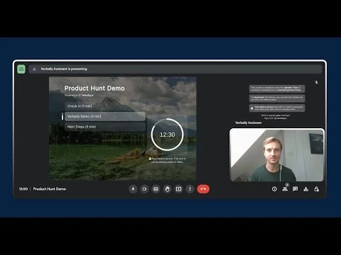 Verbally for Google Meet screenshot 1 of 8