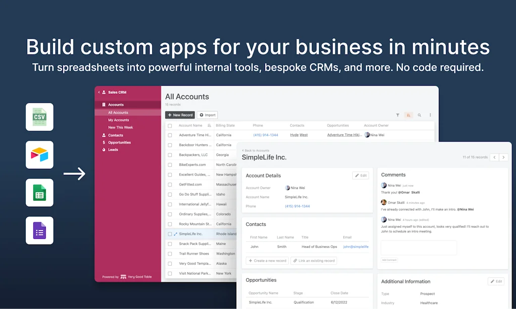 Very Good Table screenshot 1 of 5