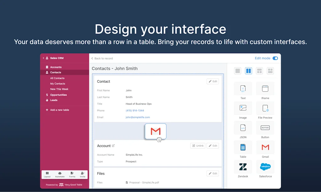 Very Good Table screenshot 3 of 5