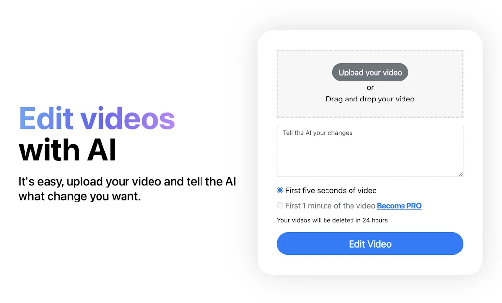 Video Editor AI screenshot 3 of 5
