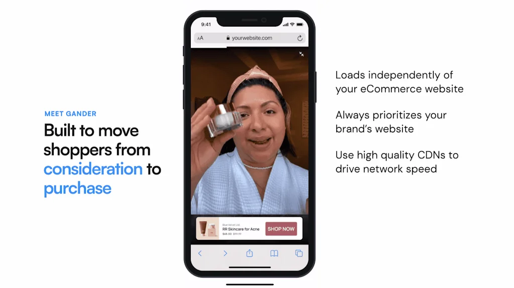 Video Landing Pages for eCommerce screenshot 2 of 5