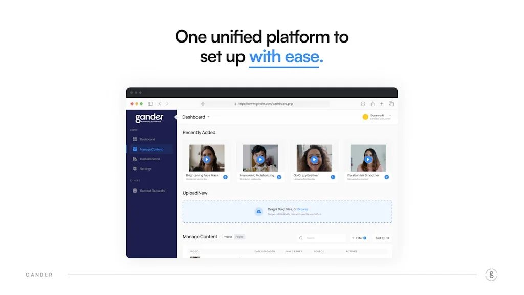 Video Landing Pages for eCommerce screenshot 3 of 5