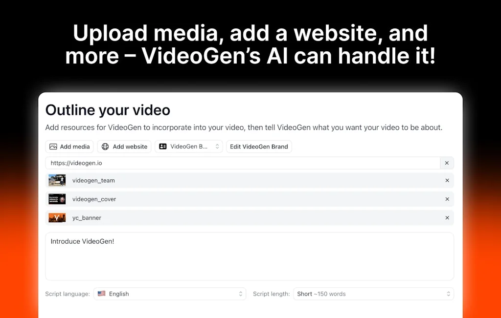 VideoGen screenshot 1 of 3