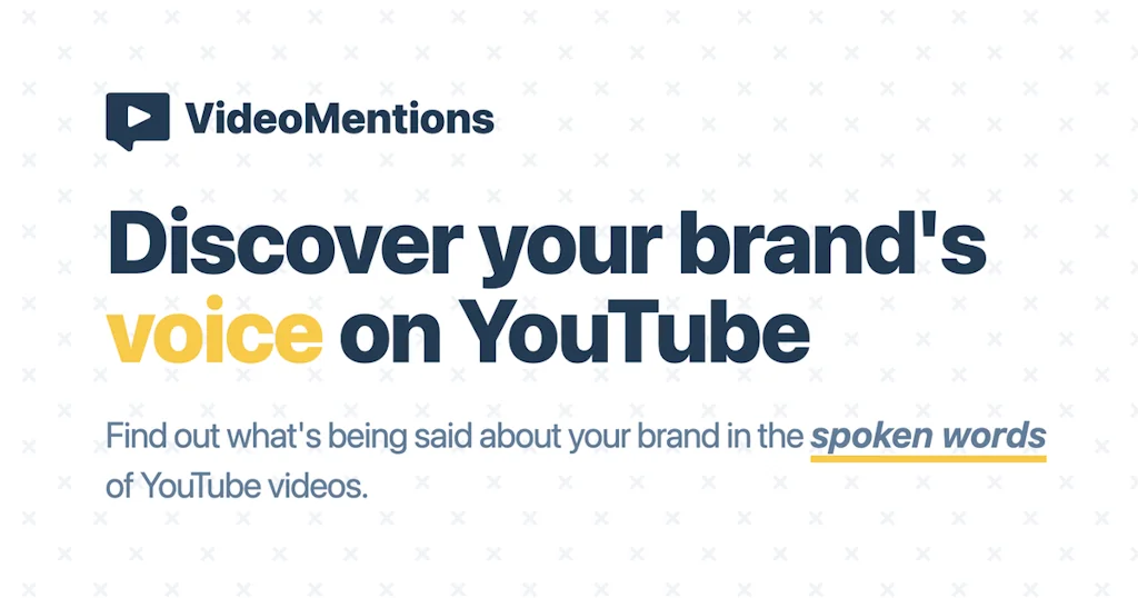 VideoMentions screenshot 1 of 4