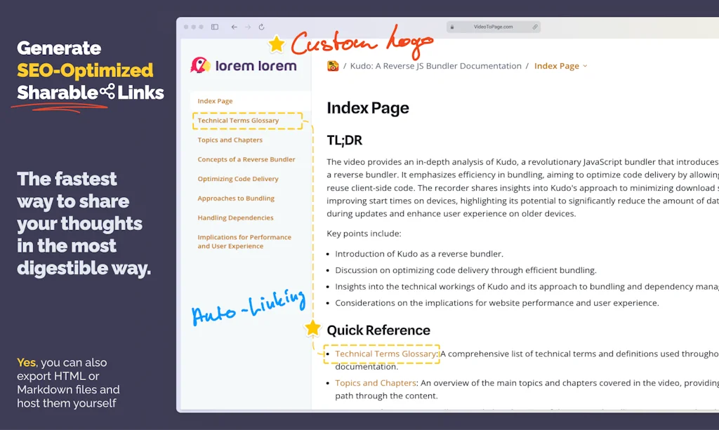 VideoToPage screenshot 4 of 7