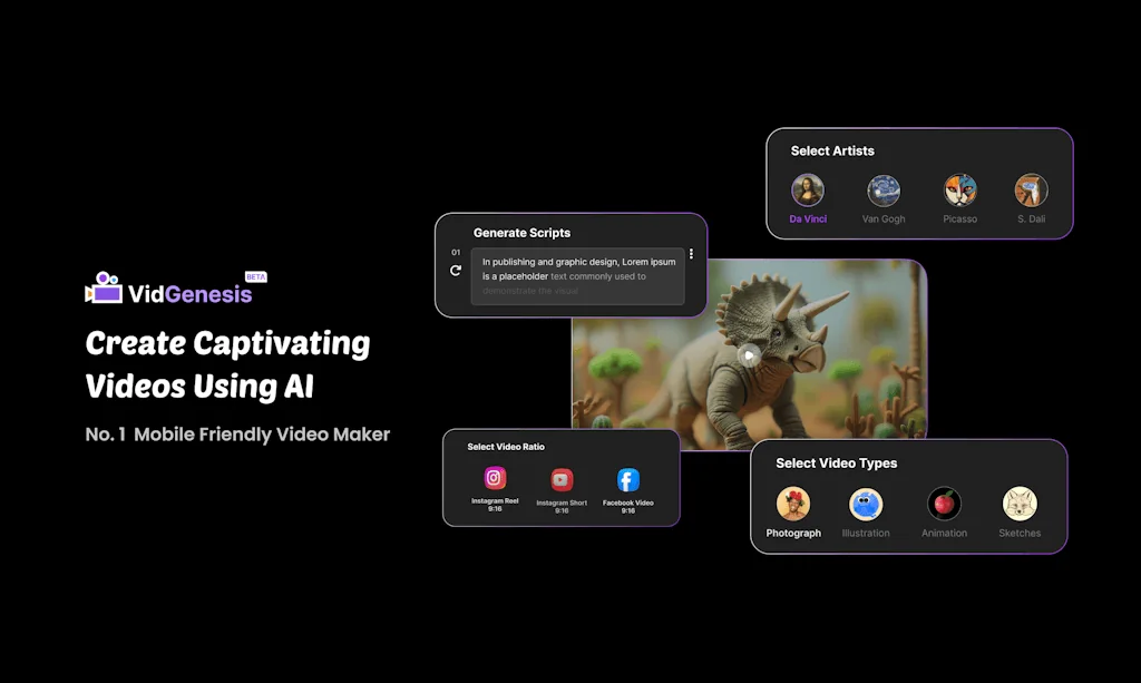 VidGenesis screenshot 2 of 5