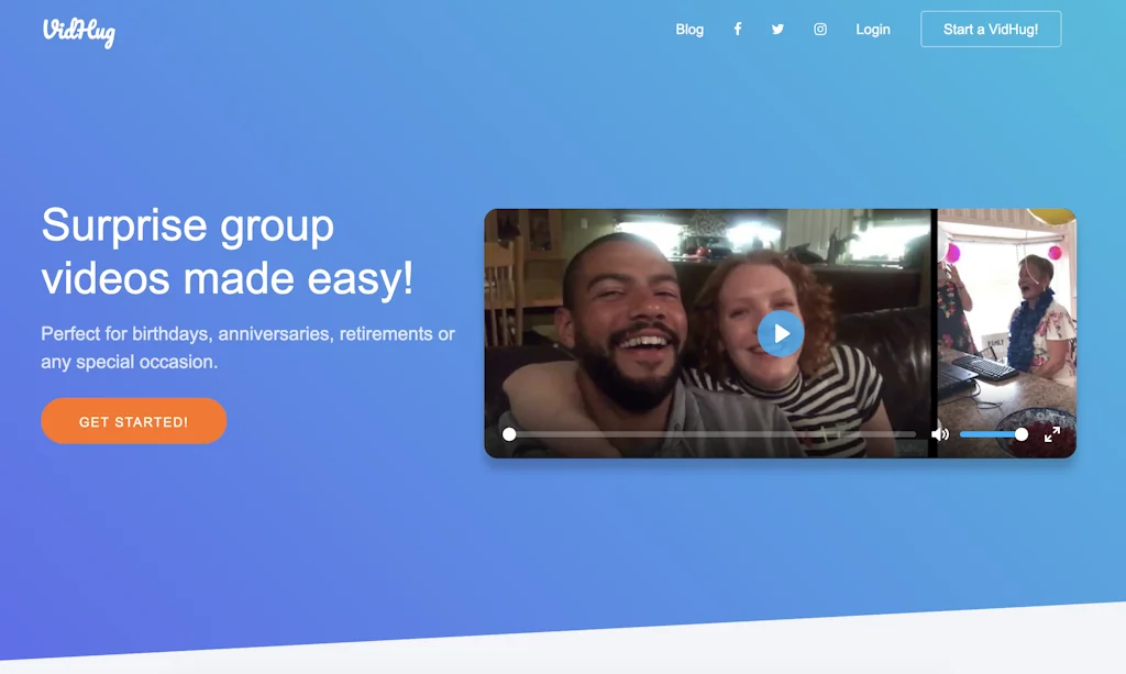 VidHug screenshot 2 of 3
