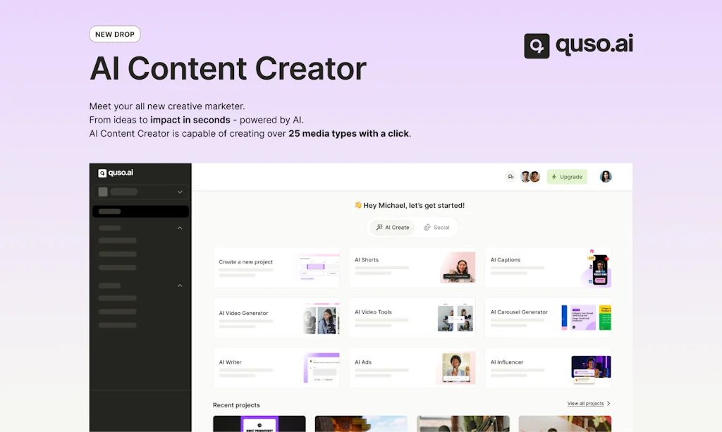 quso.ai screenshot 1 of 3