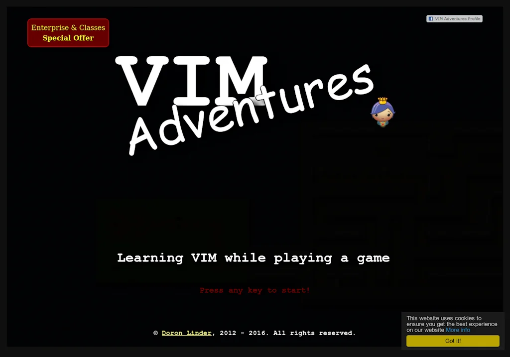 VIM Adventures logo