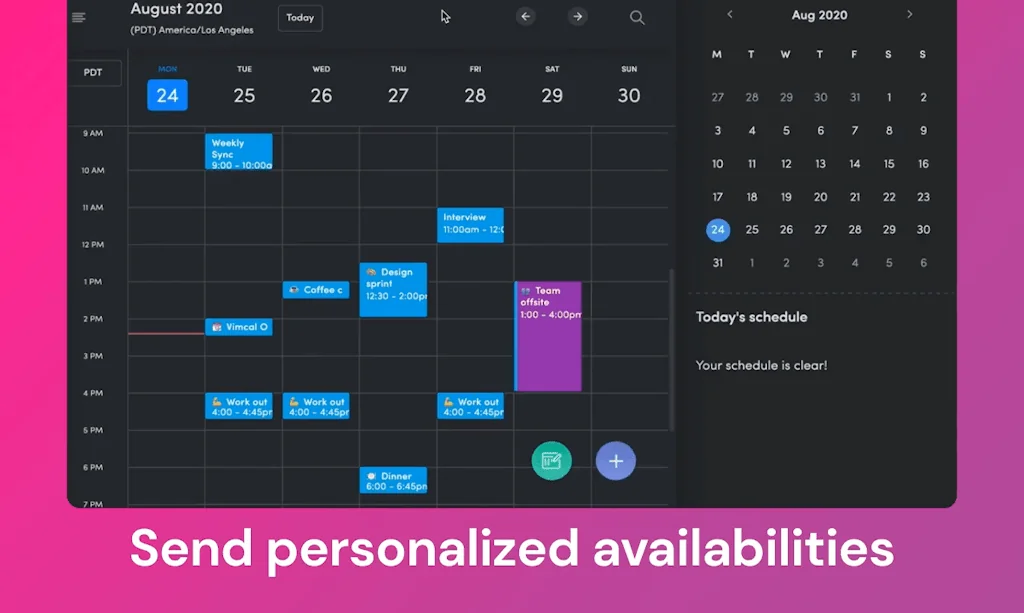 Vimcal screenshot 3 of 8