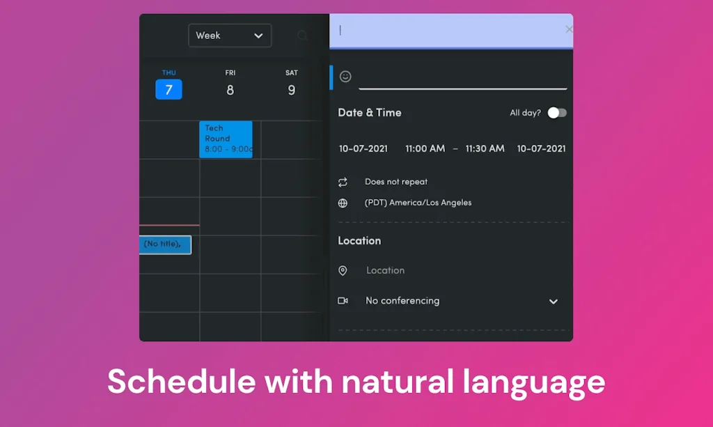 Vimcal screenshot 4 of 8