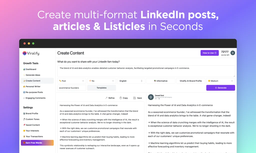 Viralify AI screenshot 3 of 8