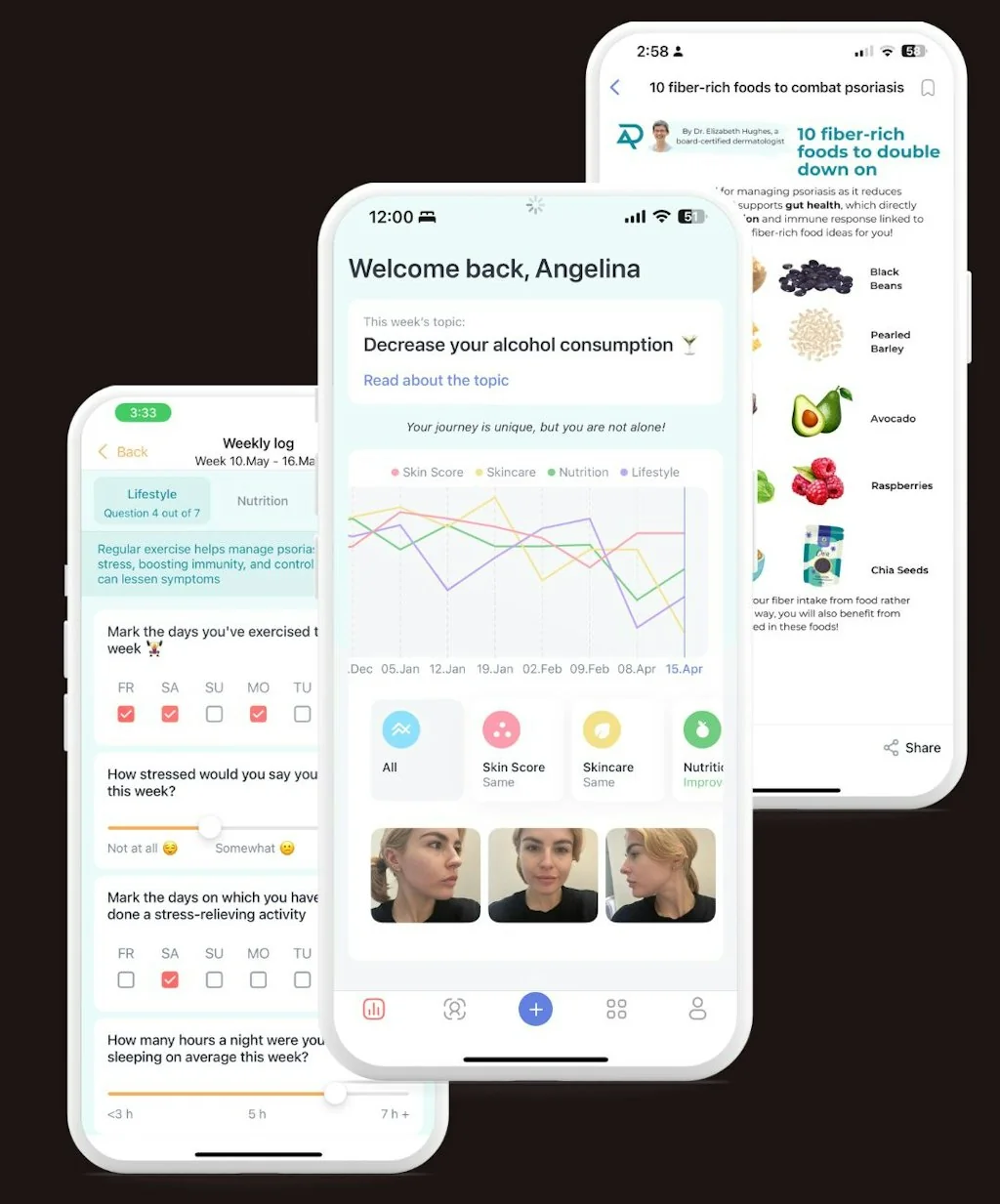 Virtual psoriasis coach screenshot 1 of 5