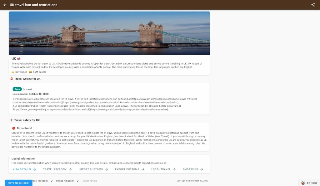 Visa List screenshot 6 of 9