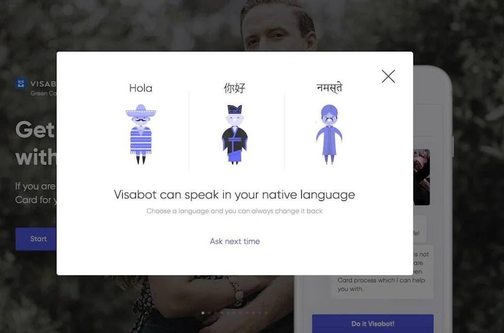 Visabot screenshot 2 of 3