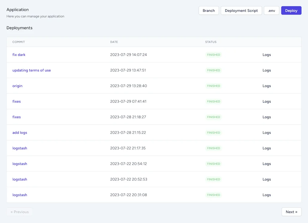 VitoDeploy screenshot 7 of 9