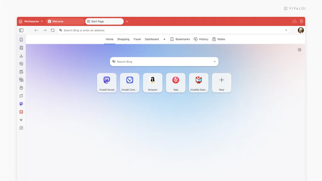 Vivaldi screenshot 1 of 3