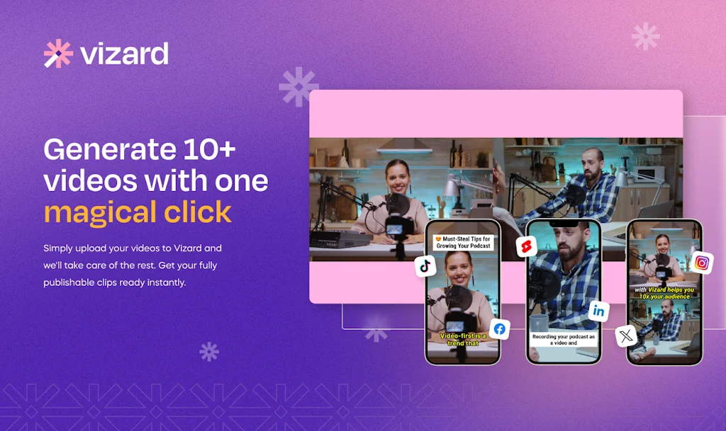 Vizard.ai screenshot 1 of 3