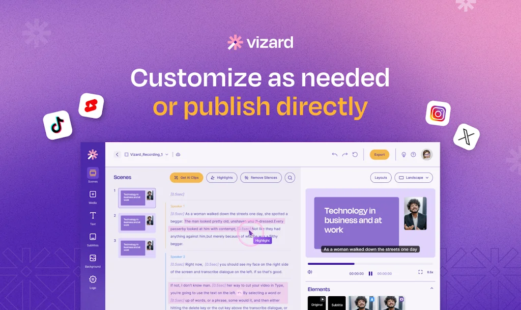 Vizard.ai screenshot 3 of 3