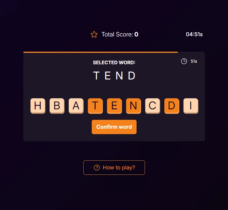 Vocab Scrabble screenshot 1 of 3