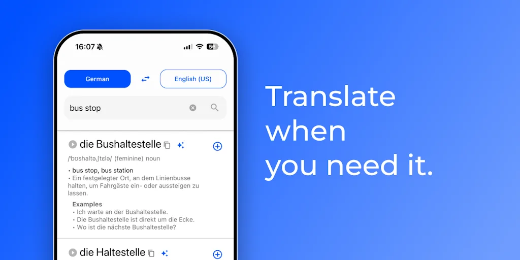 Vocably (a language-learning tool) screenshot 4 of 4
