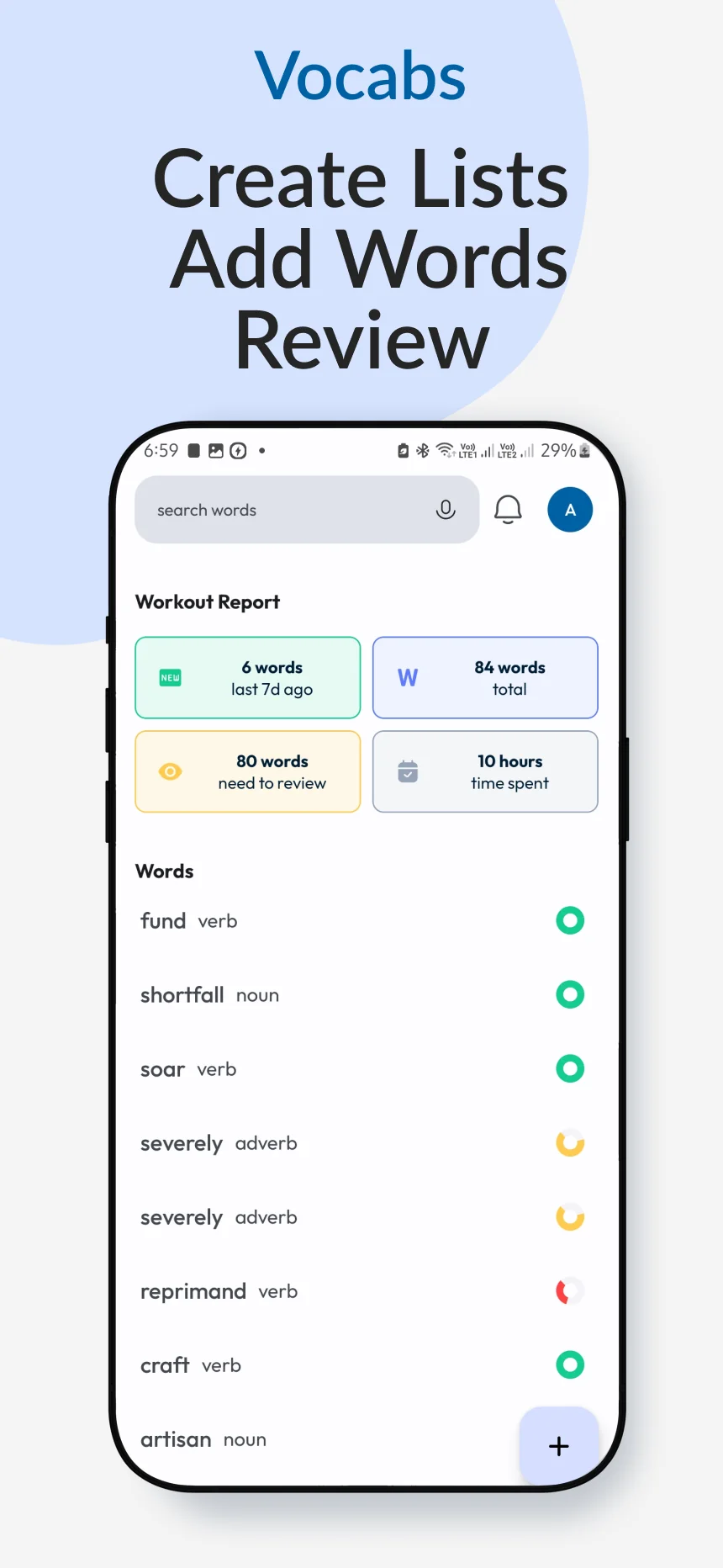 Vocabs screenshot 2 of 7