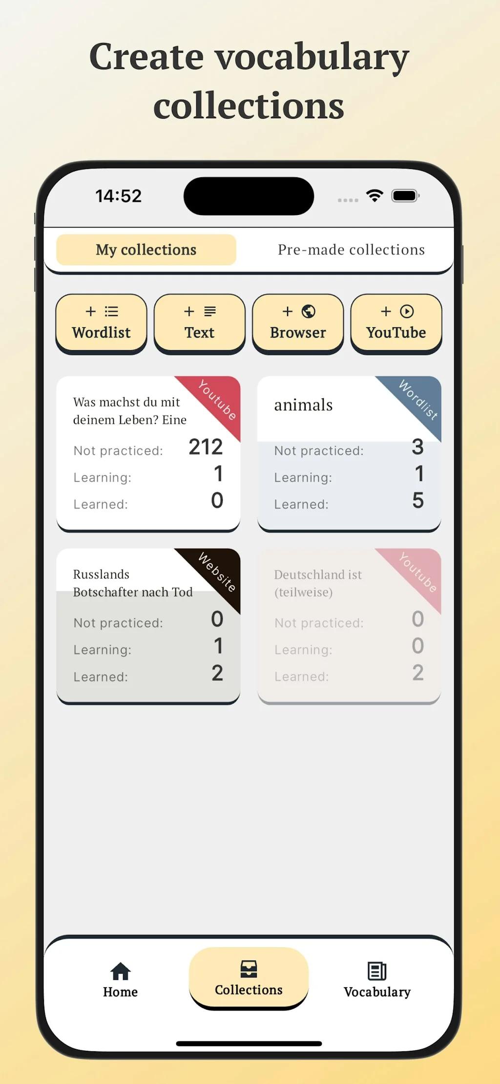 Vocabuo - The vocabulary app screenshot 4 of 8