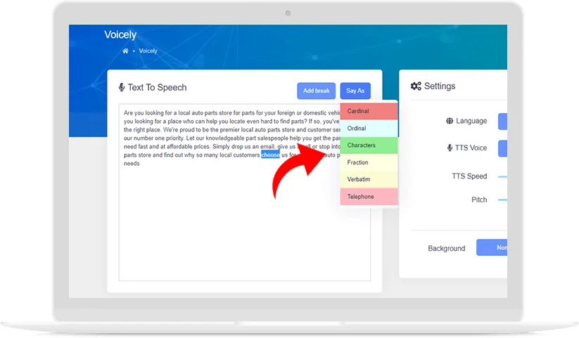 Voicely screenshot 2 of 4