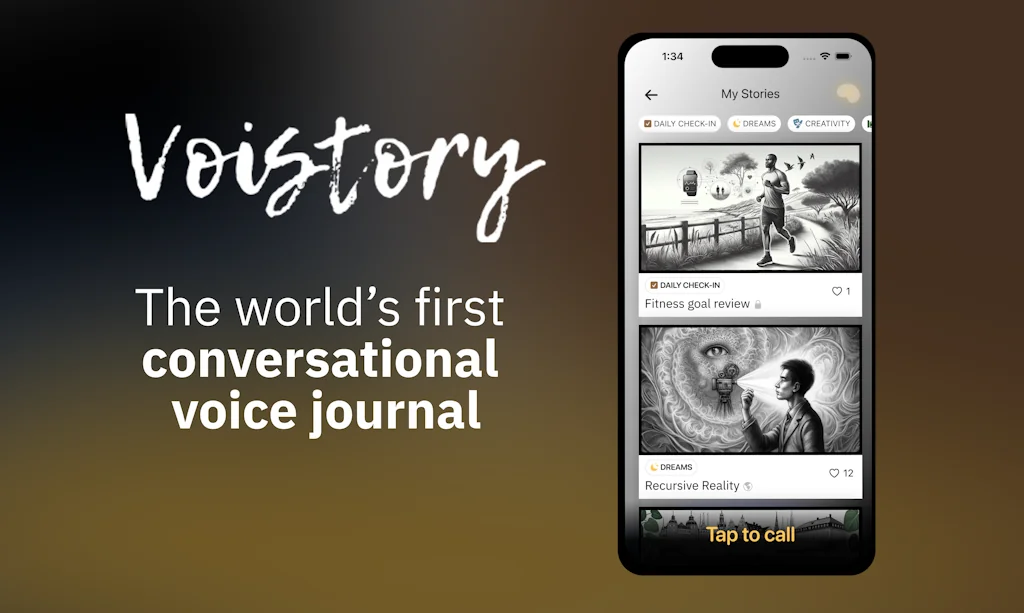 Voistory screenshot 1 of 3