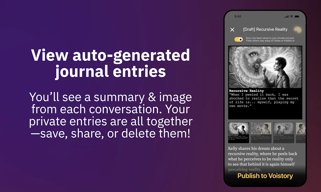 Voistory screenshot 3 of 3