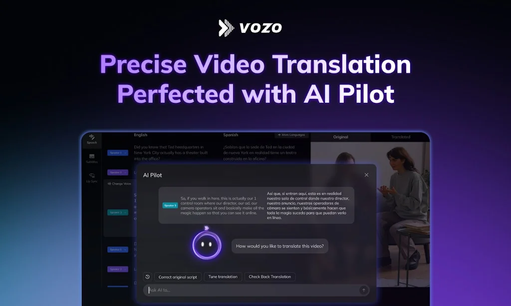 Vozo AI — Video localization screenshot 1 of 3