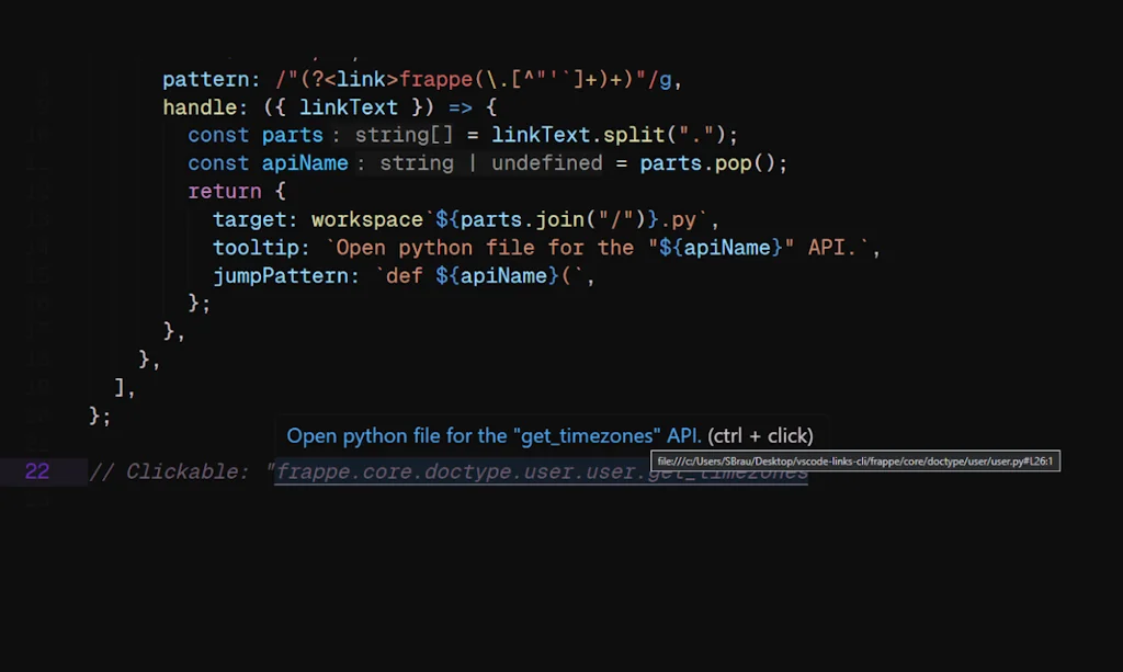 VSC Links screenshot 1 of 1