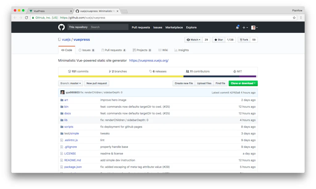 Vue.js screenshot 1 of 3