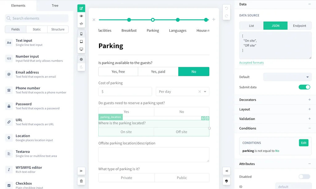 Vueform screenshot 3 of 6