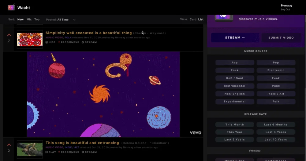 Wacht.tv screenshot 2 of 5
