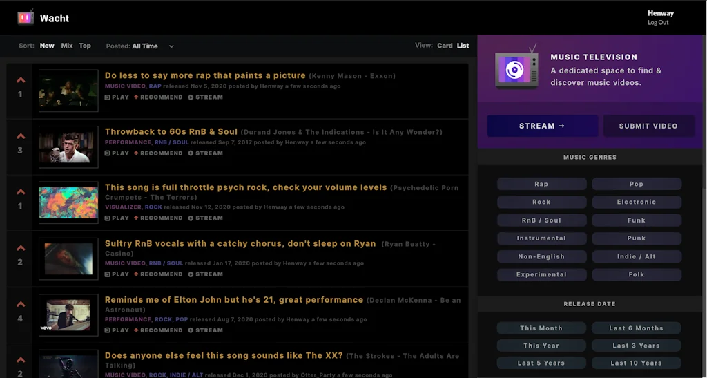 Wacht.tv screenshot 3 of 5
