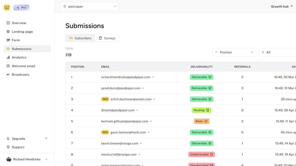 Waitlister screenshot 3 of 3
