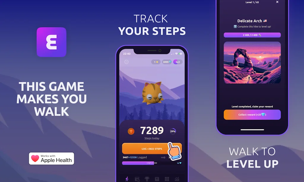 Walking Games: Explora screenshot 1 of 2