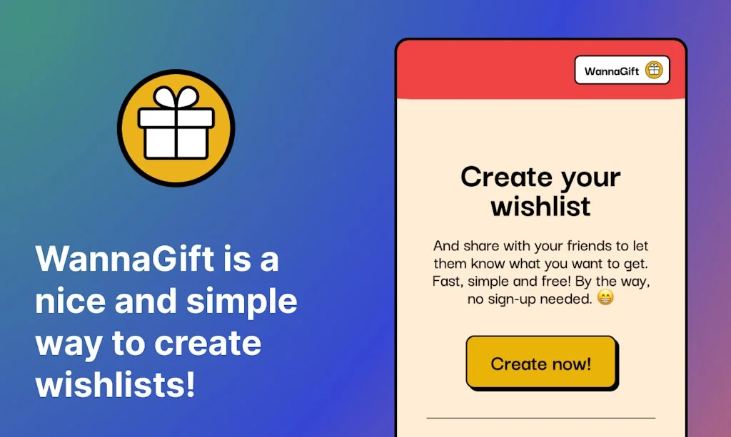 WannaGift screenshot 1 of 6