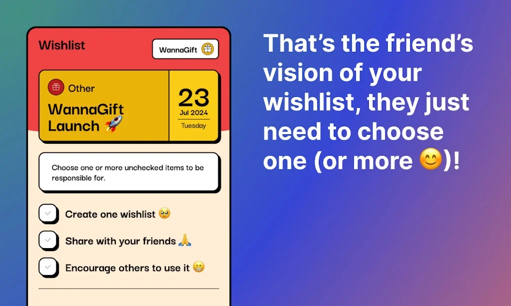WannaGift screenshot 6 of 6