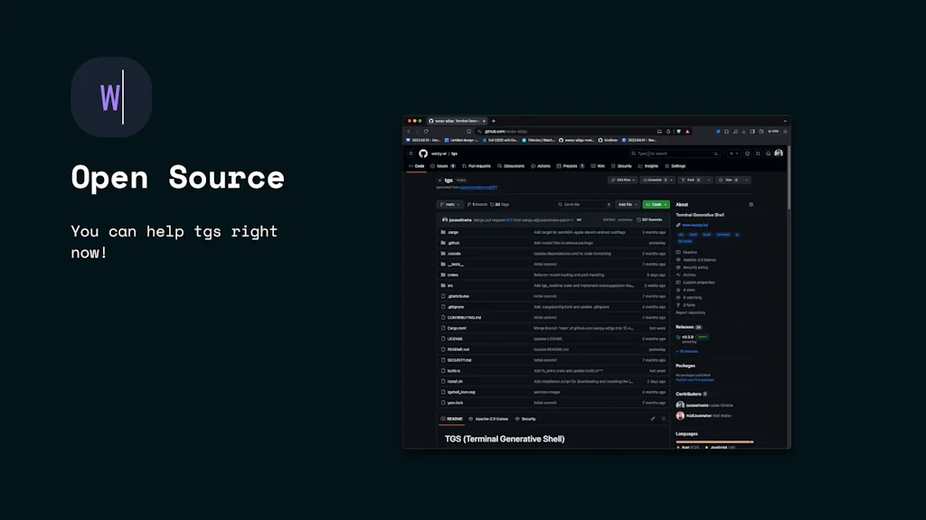 Warpy: Terminal Generative Shell screenshot 4 of 4
